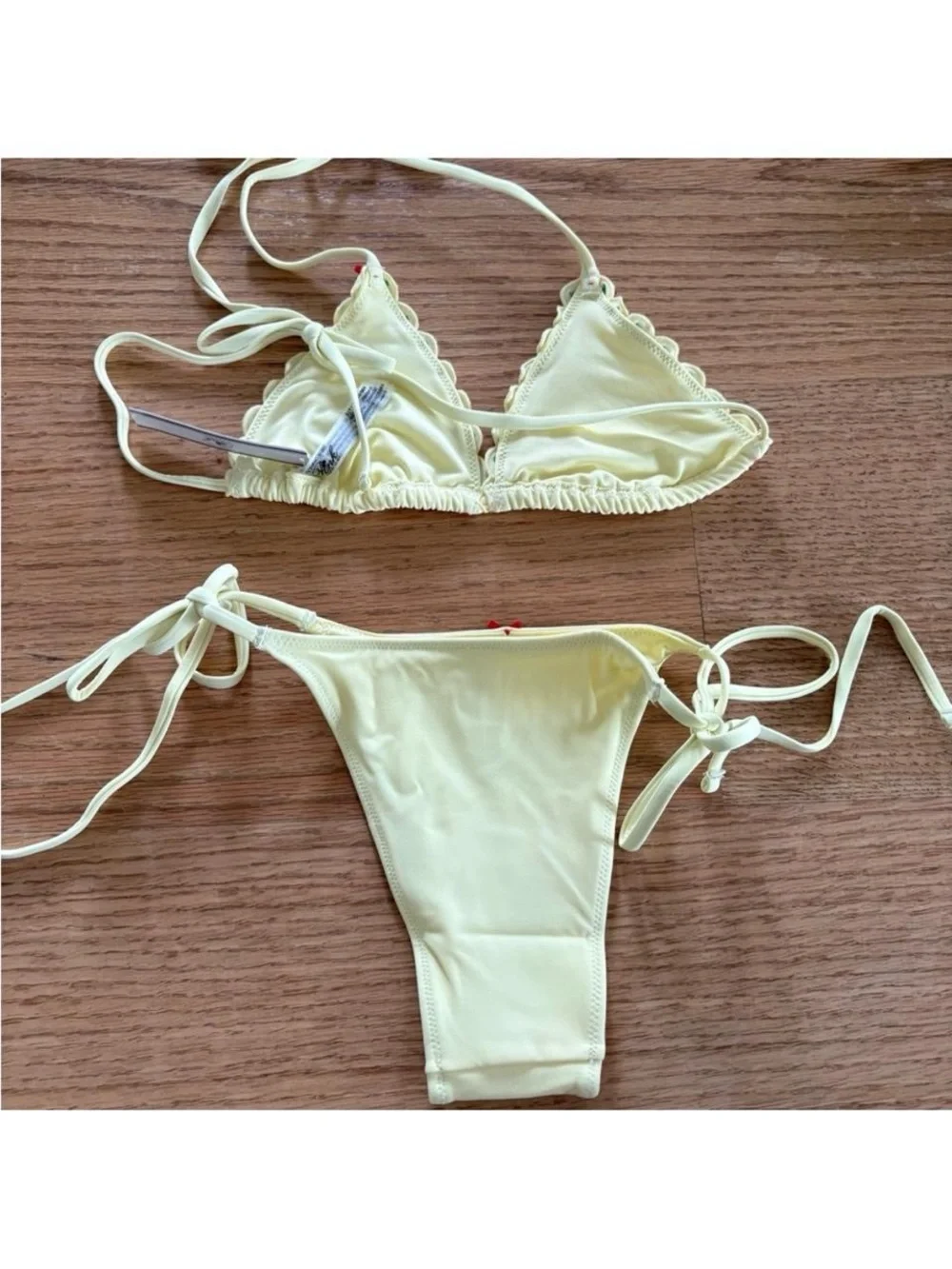 Frankie’s bikinis yellow set